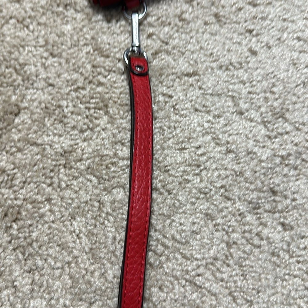 Michael Kors Red Wallet Wristlet - Picture 10 of 10